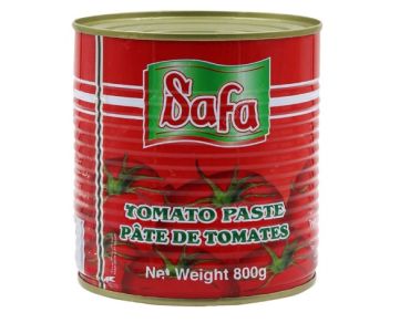 Safa Tomato Paste 800Gm, 12 Pieces Per Carton